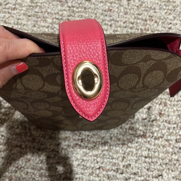 Coach Addie Crossbody In Signature Canvas C2817 - Picture 10 of 12